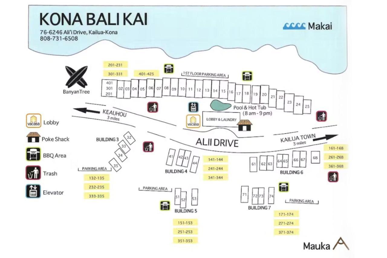 Kona Bali Kai #341 Lägenhet Kailua-Kona Exteriör bild